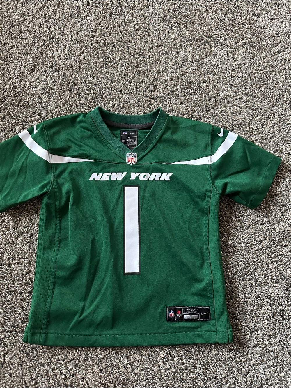 Nike preschool jets jersey